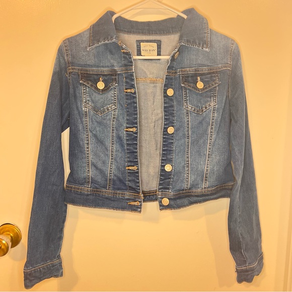 Wax Jean denim jacket womens small - Picture 2 of 7